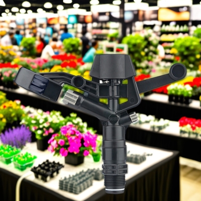3/4'' Rotating Impact Lawn Irrigation Sprinkler Perfect for Garden Watering Needs