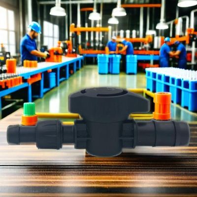 Customizable Mini PE Tube Irrigation Plastic Valves for Agricultural Usage Processing