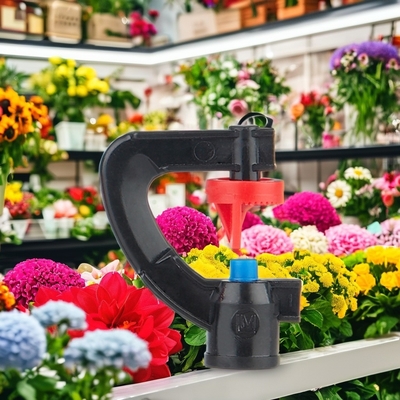 Watering Rotating Sprinkler for Lawn Engineering Plastic 180 Degree Refraction Nozzle