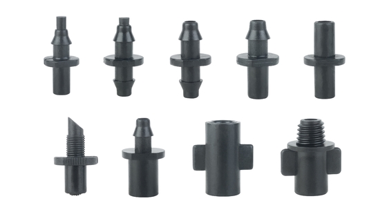 Agricultural Sprinkler Four-Piece Set Upside Down Design Engineering Plastic Material