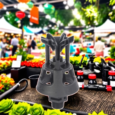 360 Swing Medium-Range Wobbling Irrigation Sprinkler for Garden Watering Performance
