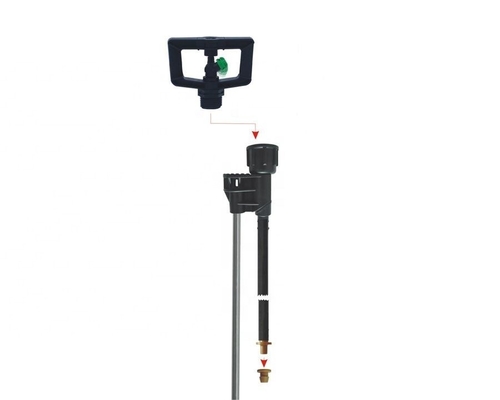 250-350KPA Damping Rotation Agriculture Irrigation Sprinkler with Engineering Plastic