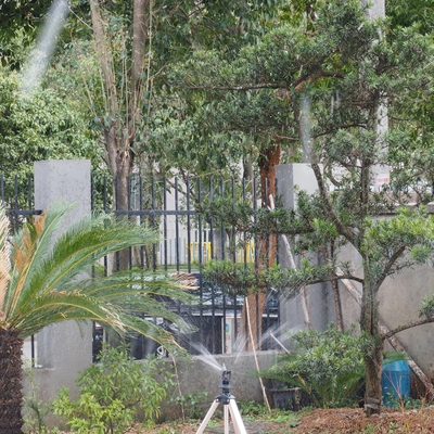 Quick Connect Rotating Lawn Sprinkler for High Visibility and Normal Style Gardens