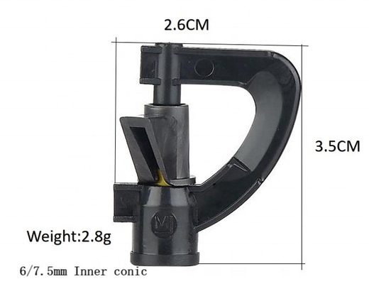 G Type Triangle Rotary Micro Irrigation Micro Jet Sprinkler for Agricultural Water