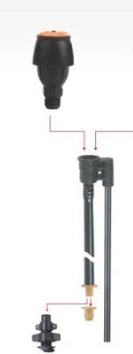 Insect-proof Rotating Sprinklers for Farm Nursery Irrigation Affordable and Effective