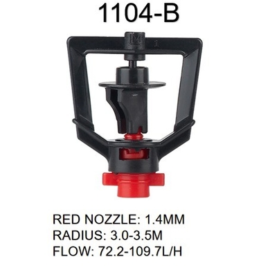 Engineering Plastic 360 Degrees Water Sprinkler System for Large-Scale Farm Irrigatio