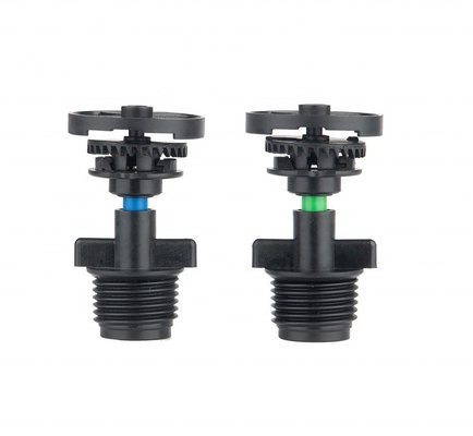 Quick Connect Double Nozzles Rotate Sprinkler for Garden 360 Sprinkler Agriculture Irrigation