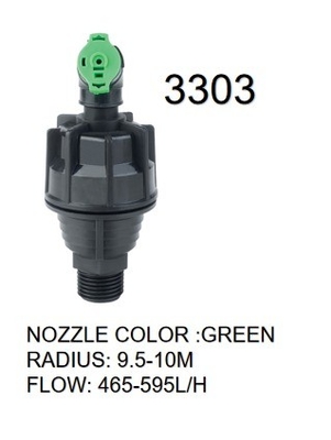 360 Degree Rotating Garden Sprinklers for Watering and Washing Cars Adjustable Nozzle