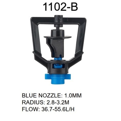 360 Degrees Water Sprinkler for Agricultural Irrigation Strong and Pressure 150-300kpa