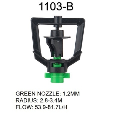 360 Degrees Water Sprinkler for Agricultural Irrigation Strong and Pressure 150-300kpa