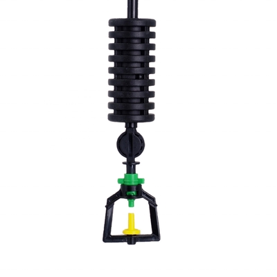 Rotating Sprinkler for Nursery Irrigation Endurable and Refractive Atomization Design